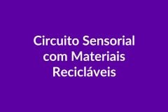 Plano de Aula – Circuito Sensorial – Educação Infantil – BNCC