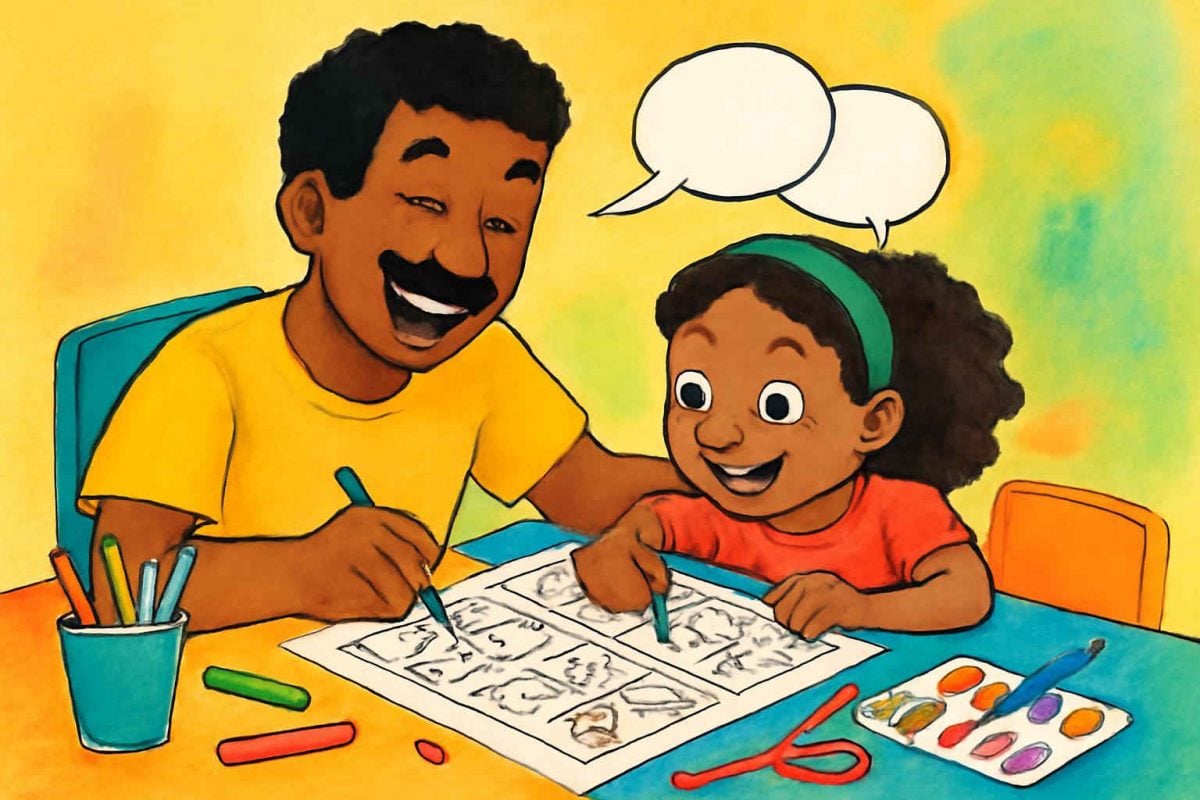 Como criar histórias em quadrinhos bilíngues para alfabetização infantil