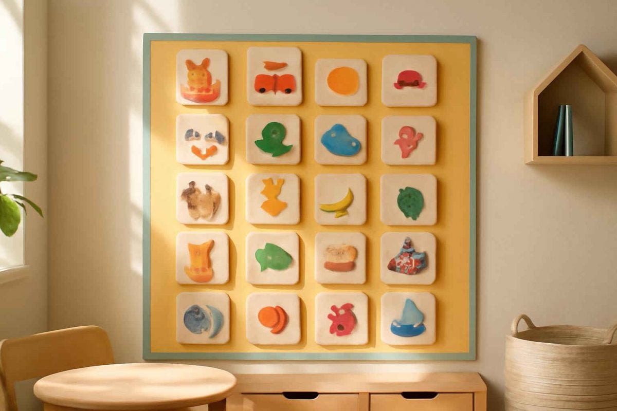 Como Criar um Mural Bilíngue Interativo em Casa para Crianças