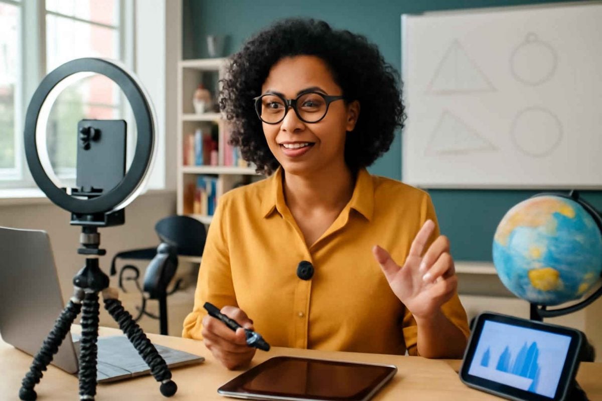 Como escolher o tripé flexível para smartphone ideal em aulas online