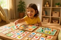 Como montar um kit de jogos educativos bilíngues para estimular o inglês infantil