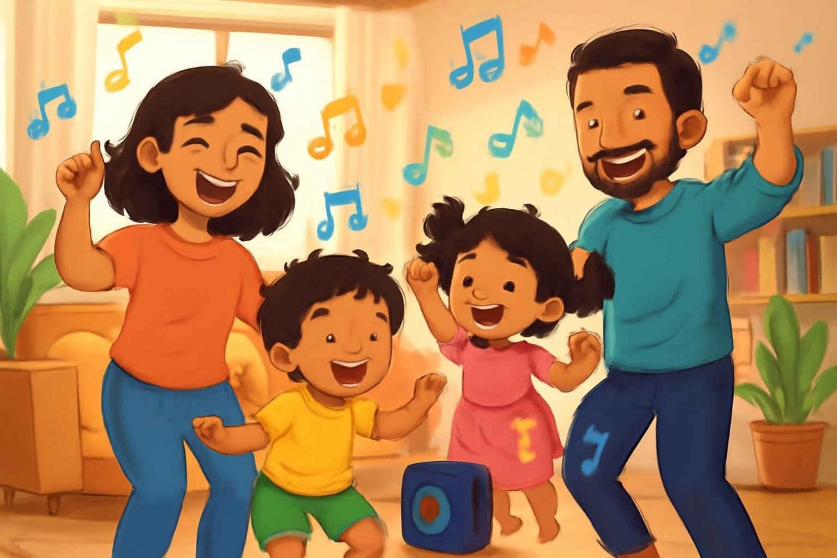 Como usar músicas bilíngues para estimular o inglês em crianças