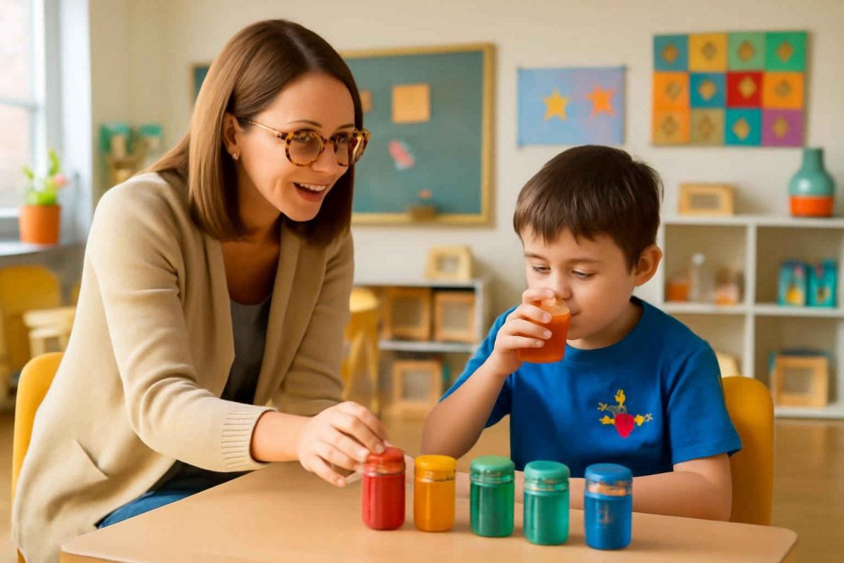 Estímulo Olfativo na Psicopedagogia: Estratégias para Memória em Crianças com TEA
