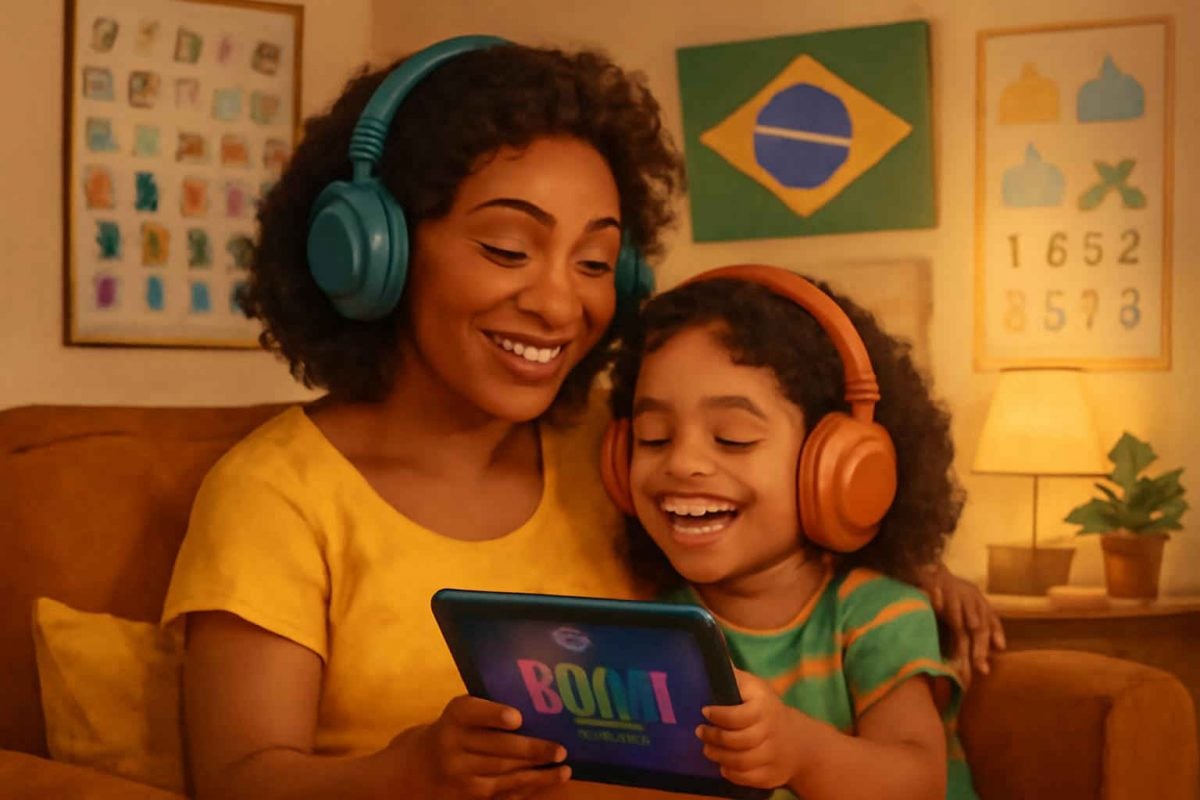 Como usar podcasts bilíngues para estimular o inglês em crianças