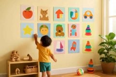 Como criar um mural de palavras em inglês em casa para crianças