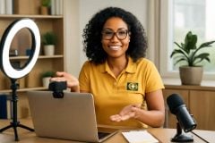 Como escolher a melhor webcam para aulas online: guia completo