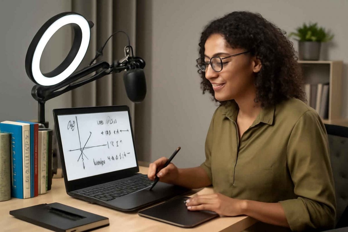 Como escolher e usar uma mesa digitalizadora para aulas online