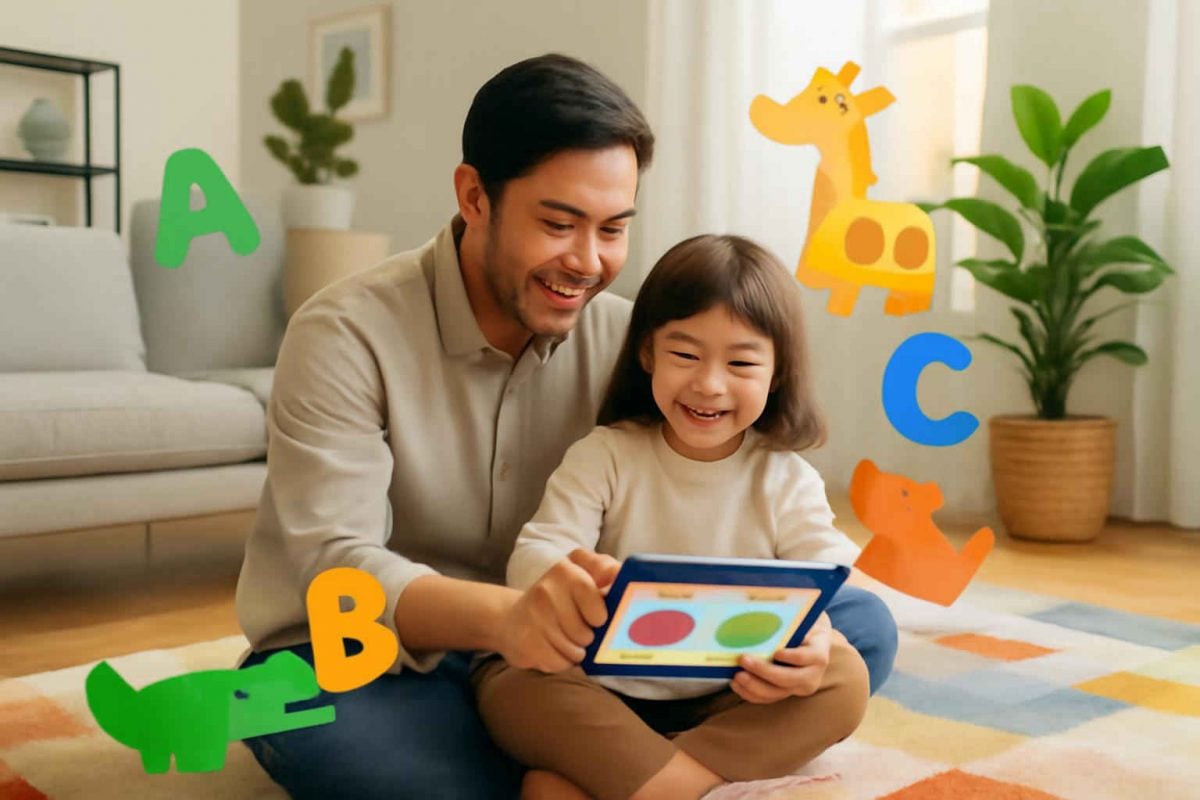 Como usar flashcards interativos em inglês para crianças: guia completo para pais