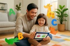 Como usar flashcards interativos em inglês para crianças: guia completo para pais