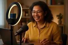 Como usar teleprompter em aulas online: guia completo