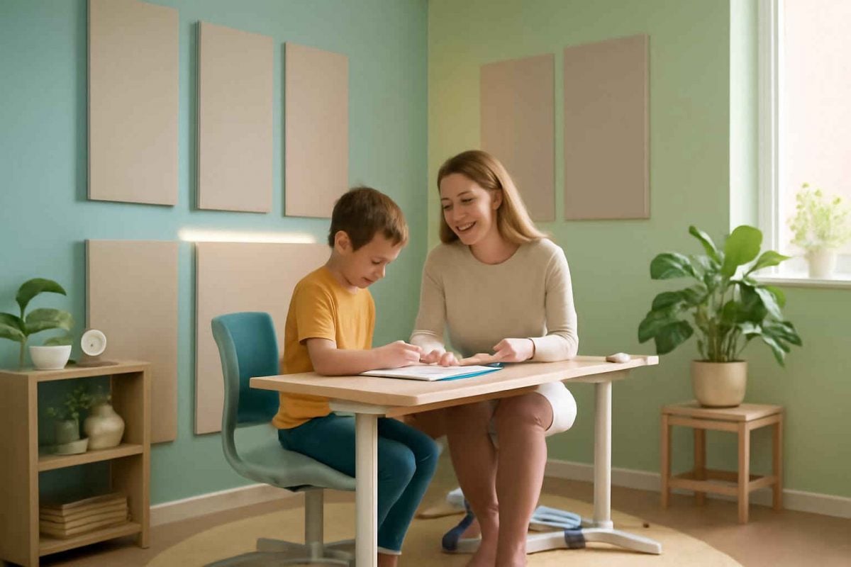 Neuroarquitetura no quarto de estudo para crianças com TDAH: guia completo