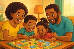 Como criar jogos de tabuleiro bilíngues para estimular o inglês em crianças de 4 a 6 anos