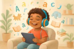 Como escolher audiolivros bilíngues para estimular o inglês em crianças