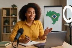 Como escolher a webcam ideal para aulas online e híbridas