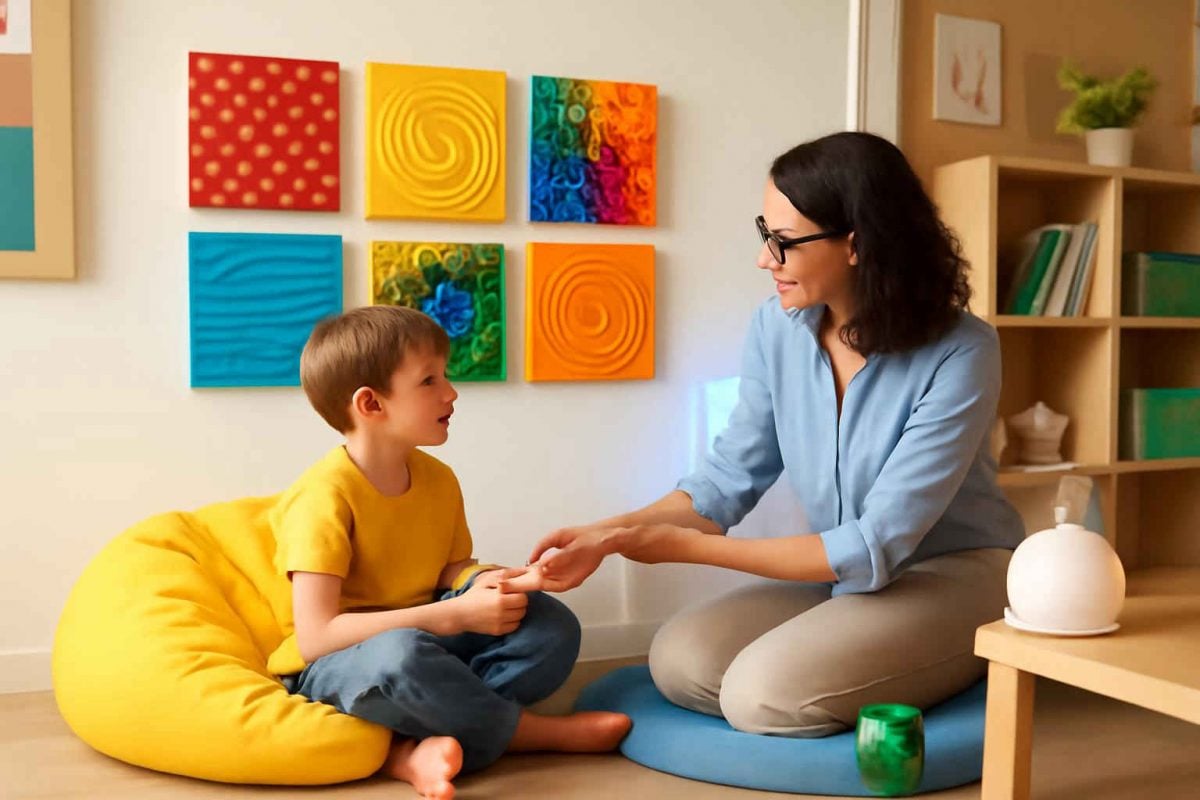Como implementar estações sensoriais de autorregulação na sala de aula para crianças com TDAH e TEA