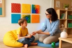 Como implementar estações sensoriais de autorregulação na sala de aula para crianças com TDAH e TEA