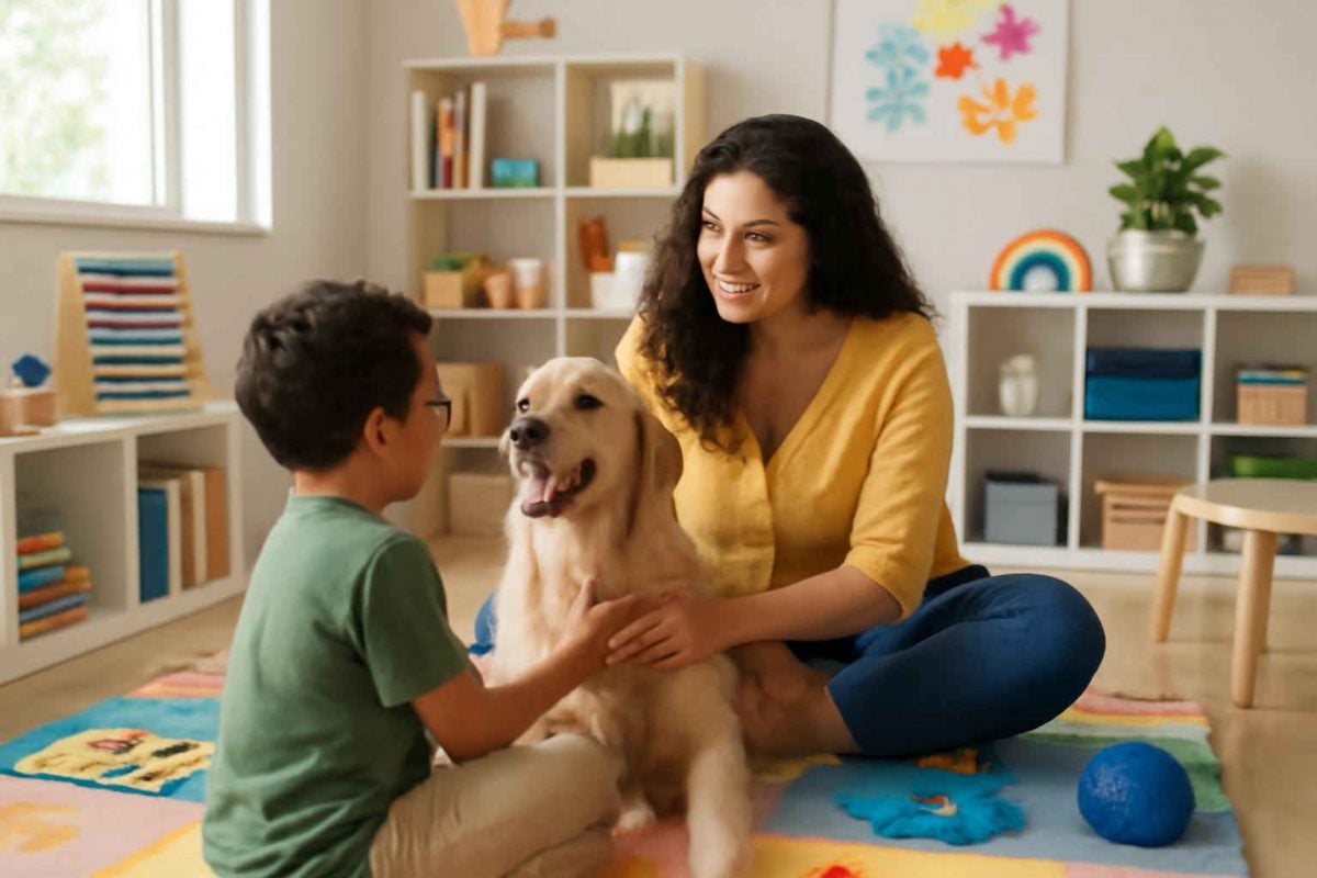 Terapia Assistida por Animais na Psicopedagogia: Protocolos para TDAH, Dislexia e TEA