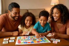 Como usar jogos de tabuleiro bilíngues para estimular o inglês em crianças