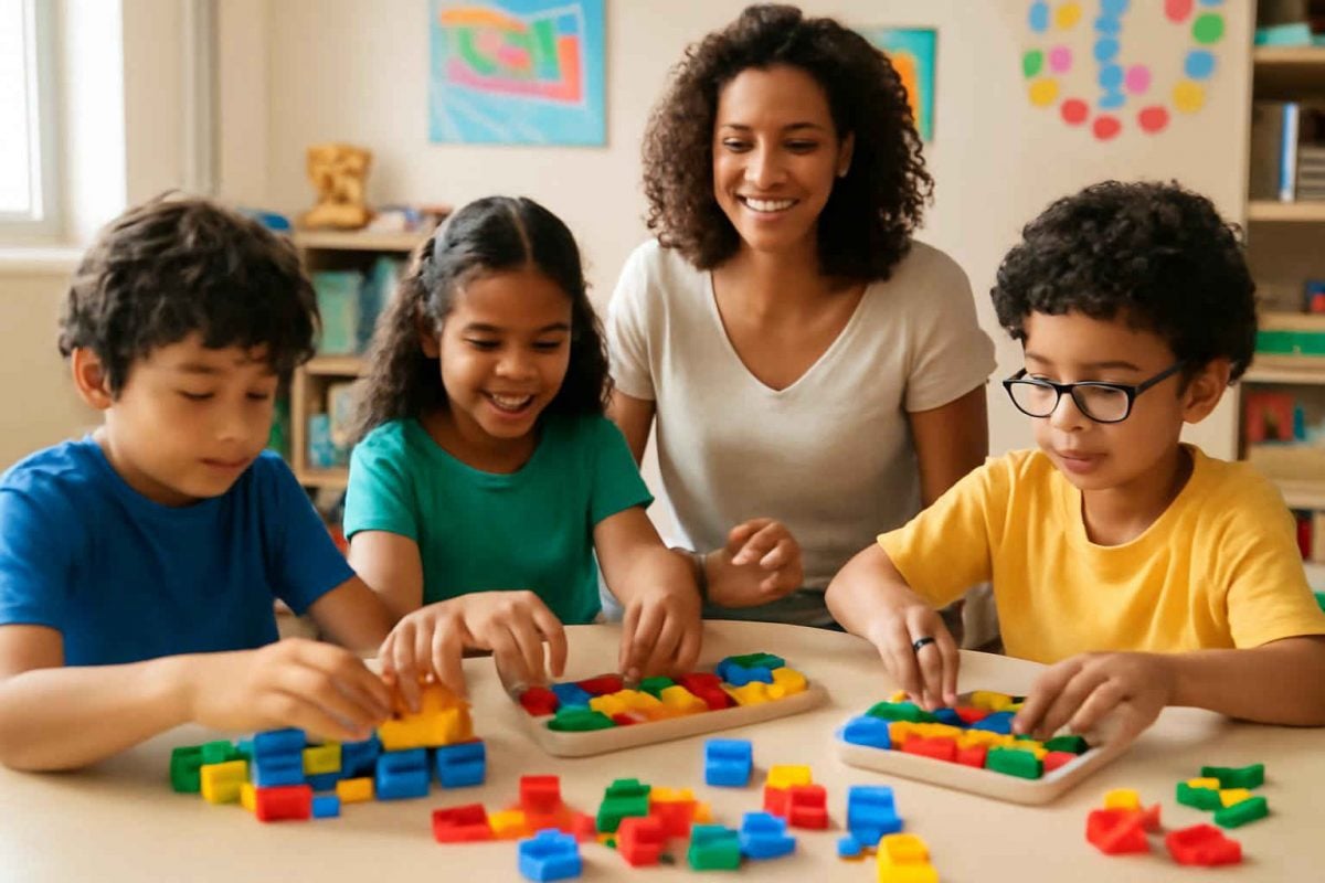 Como usar blocos de construção e jogos de lógica para desenvolver habilidades visuo-espaciais em crianças com dislexia