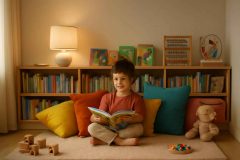 Como Criar um Cantinho de Leitura Bilíngue em Casa para Crianças