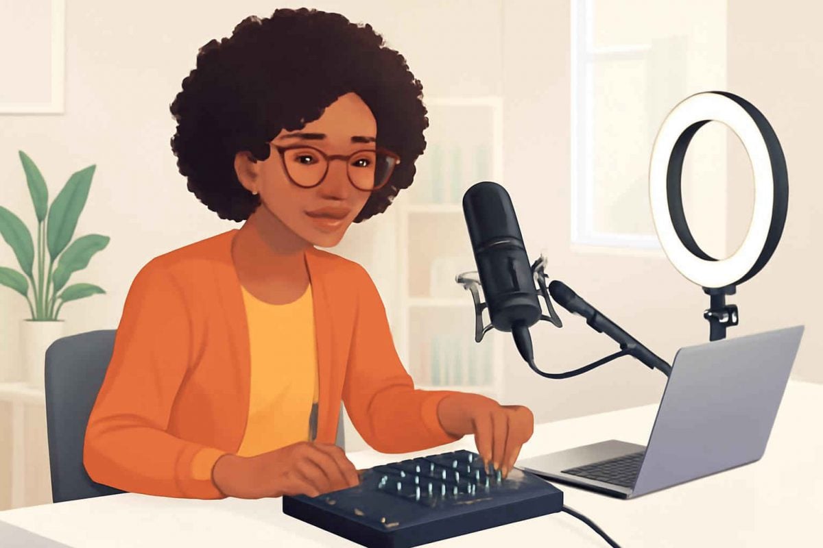 Como escolher e configurar um mixer de áudio USB para aulas online