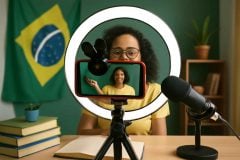 Como escolher lentes para smartphone para videoaulas de alta qualidade