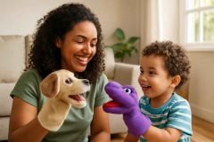 Como usar fantoches bilíngues para estimular o inglês e a criatividade em crianças