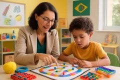 Como usar jogos de tabuleiro para estimular a metacognição em crianças com TDAH