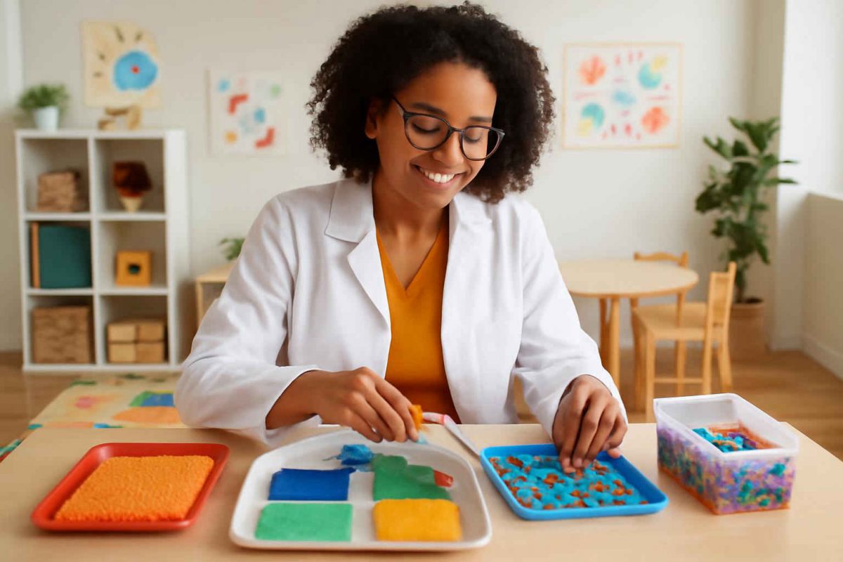 Guia Completo de Materiais Sensoriais DIY para Psicopedagogia