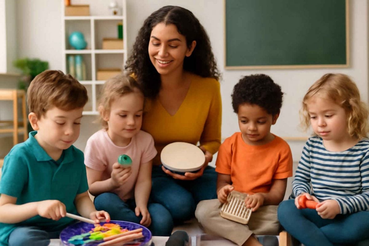 Instrumentos Musicais Educativos para TDAH e Dislexia: Guia Completo de Seleção e Uso