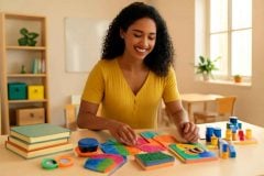 Kit de Aprendizagem Neurodiverso: Materiais Sensoriais para TDAH, Dislexia e TEA