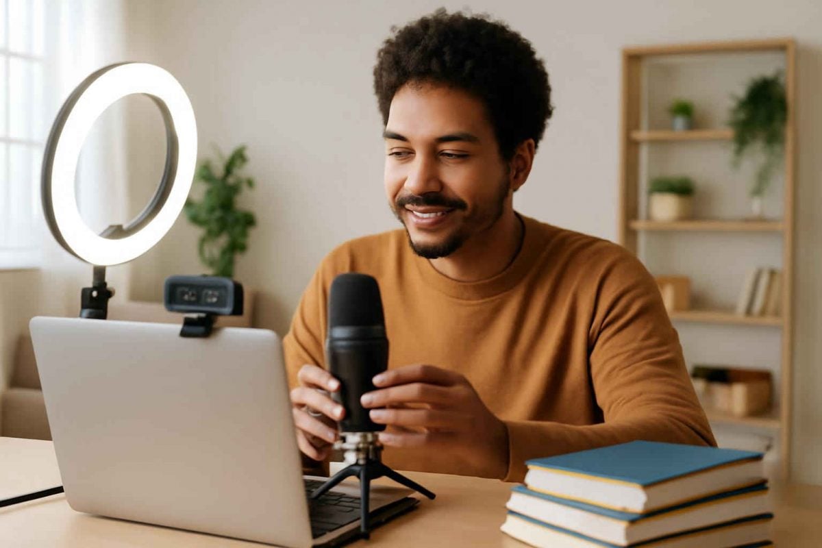 Como escolher o kit de equipamentos para aulas online profissionais