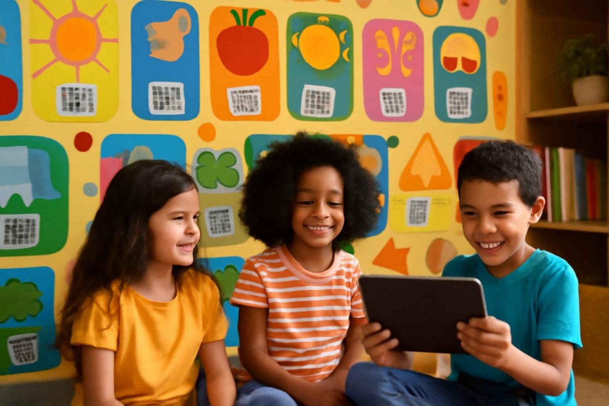 Como criar um mural interativo bilíngue com QR codes para estimular o inglês