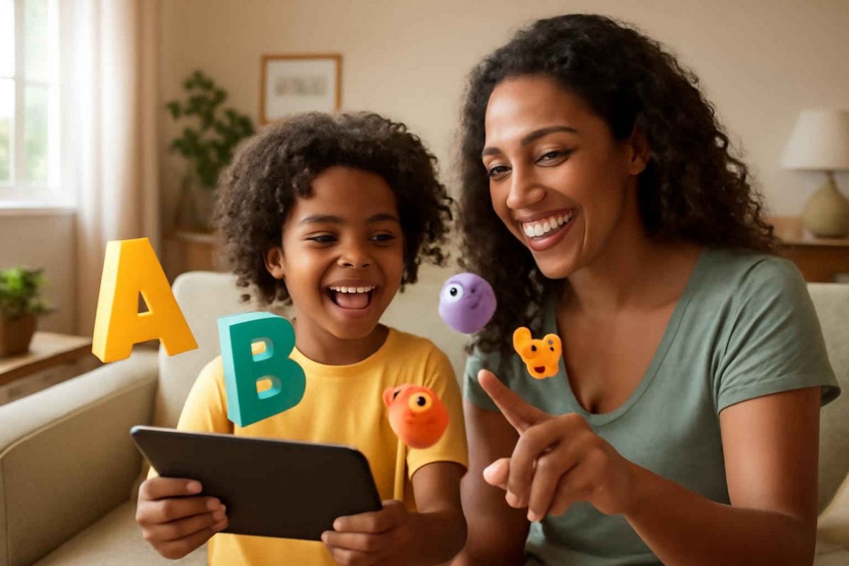 Como usar aplicativos de realidade aumentada para estimular o inglês em crianças