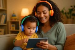 Como usar podcasts bilíngues para estimular o inglês em crianças