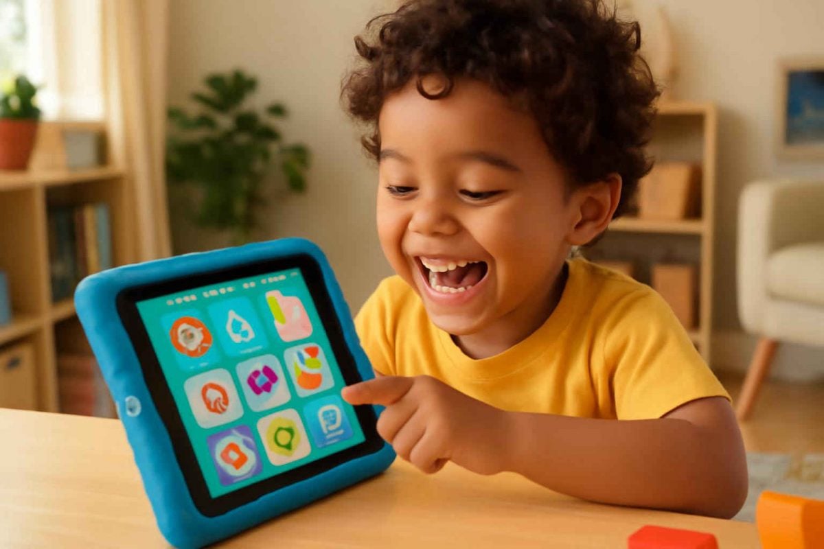 Como escolher o tablet infantil bilíngue ideal para aprender inglês em casa