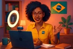 Como escolher a webcam ideal para aulas online