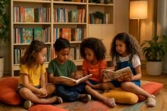 Como montar um clube do livro bilíngue infantil em casa