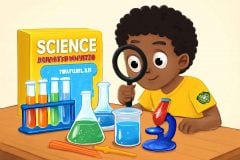 Como montar um kit de experimentos científicos bilíngues em casa para crianças