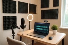 Como montar um mini home studio para videoaulas e podcasts educativos