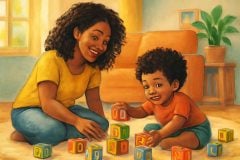 Como usar blocos alfabéticos bilíngues para alfabetização infantil