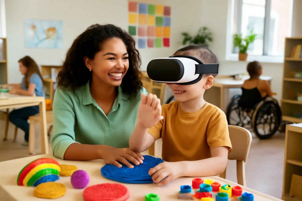 Como usar Realidade Virtual para Crianças com TDAH e Dislexia