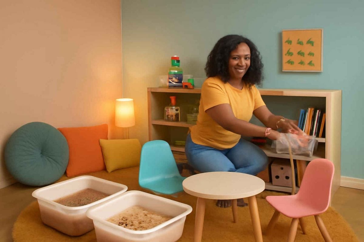 Como criar um ambiente multisensorial em casa para crianças com TDAH e dislexia