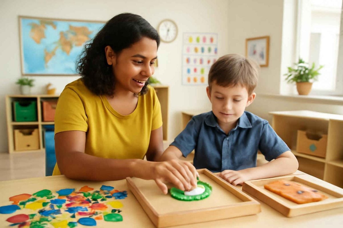 Como aplicar o método Orton-Gillingham em sala de aula inclusiva com materiais sensoriais
