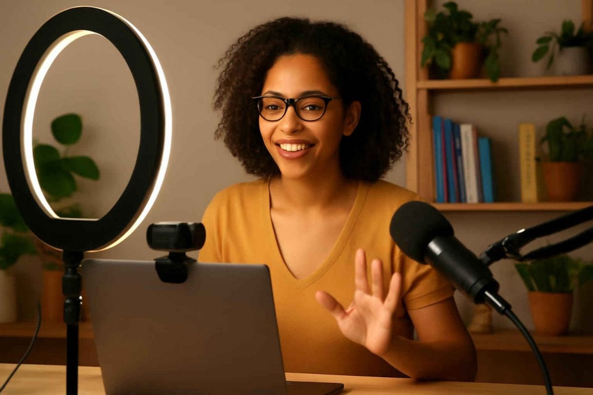 Como escolher a webcam ideal para videoaulas: guia completo