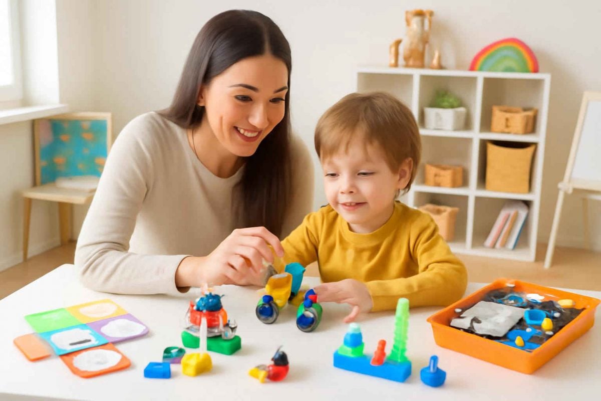 Como usar brinquedos STEM bilíngues para introduzir ciência em inglês em casa