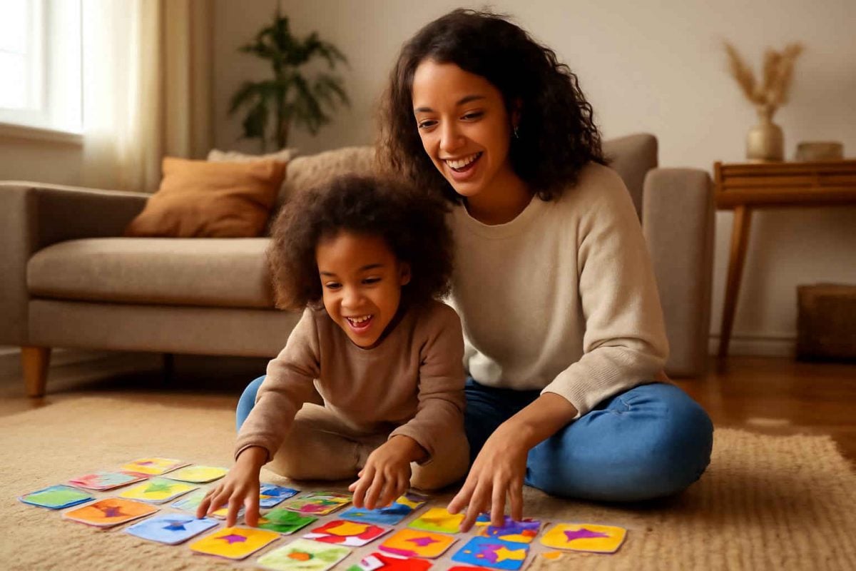 Como usar flashcards bilíngues físicos para desenvolver o vocabulário infantil