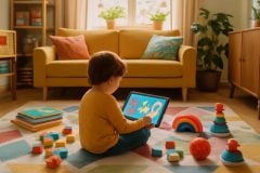 Como usar desenhos animados bilíngues para ensinar inglês em casa