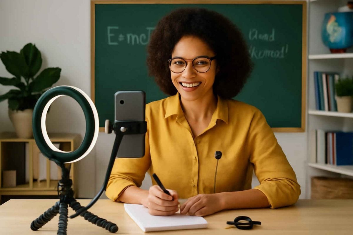 Como usar smartphone como webcam em videoaulas: guia completo