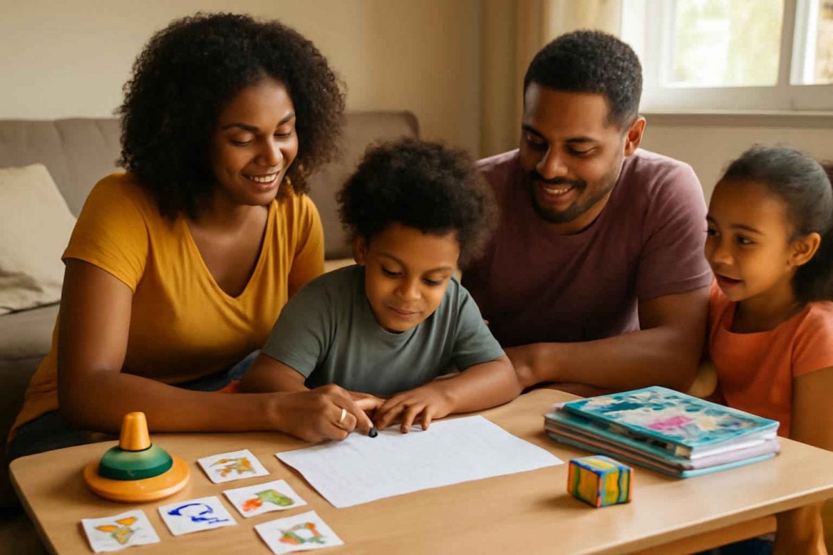 Como criar um plano semanal de inglês para crianças em casa: método prático para famílias
